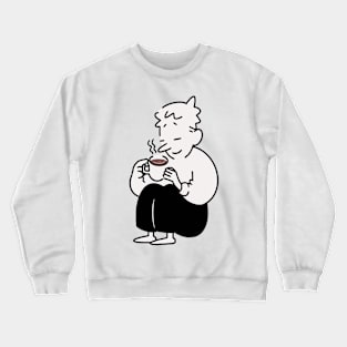 morning coffee Crewneck Sweatshirt